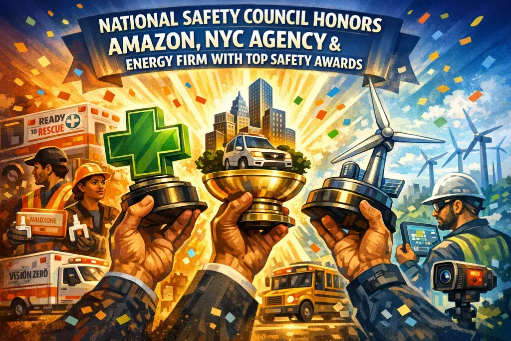 National Safety Council Honors Amazon, NYC Agency and Energy Firm with Top Safety Awards