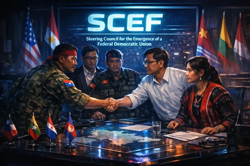 Myanmar Resistance Forms SCEF Coalition to Forge Federal Democratic Union